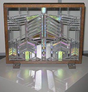 Dana House small window framed