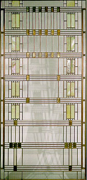 Wisteria pattern window